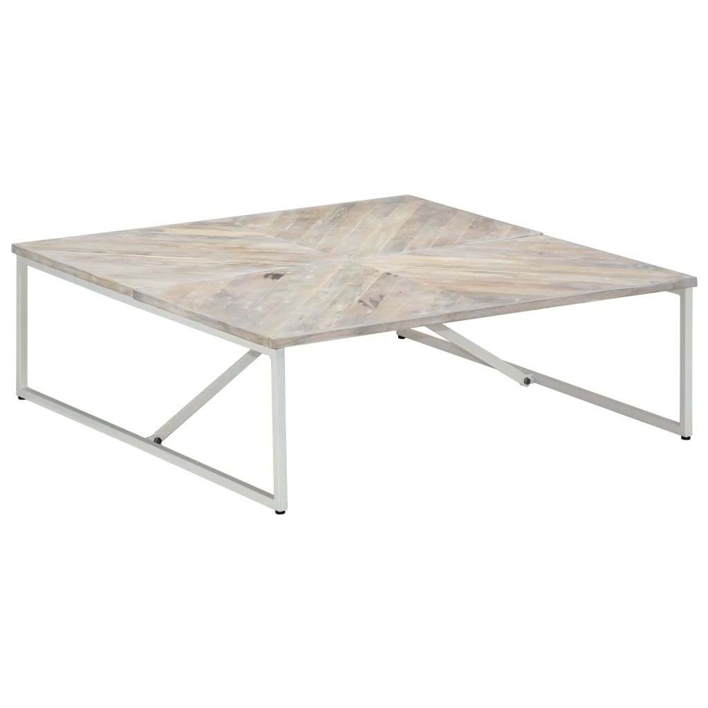Salongbord 110x110x36 cm heltre mango