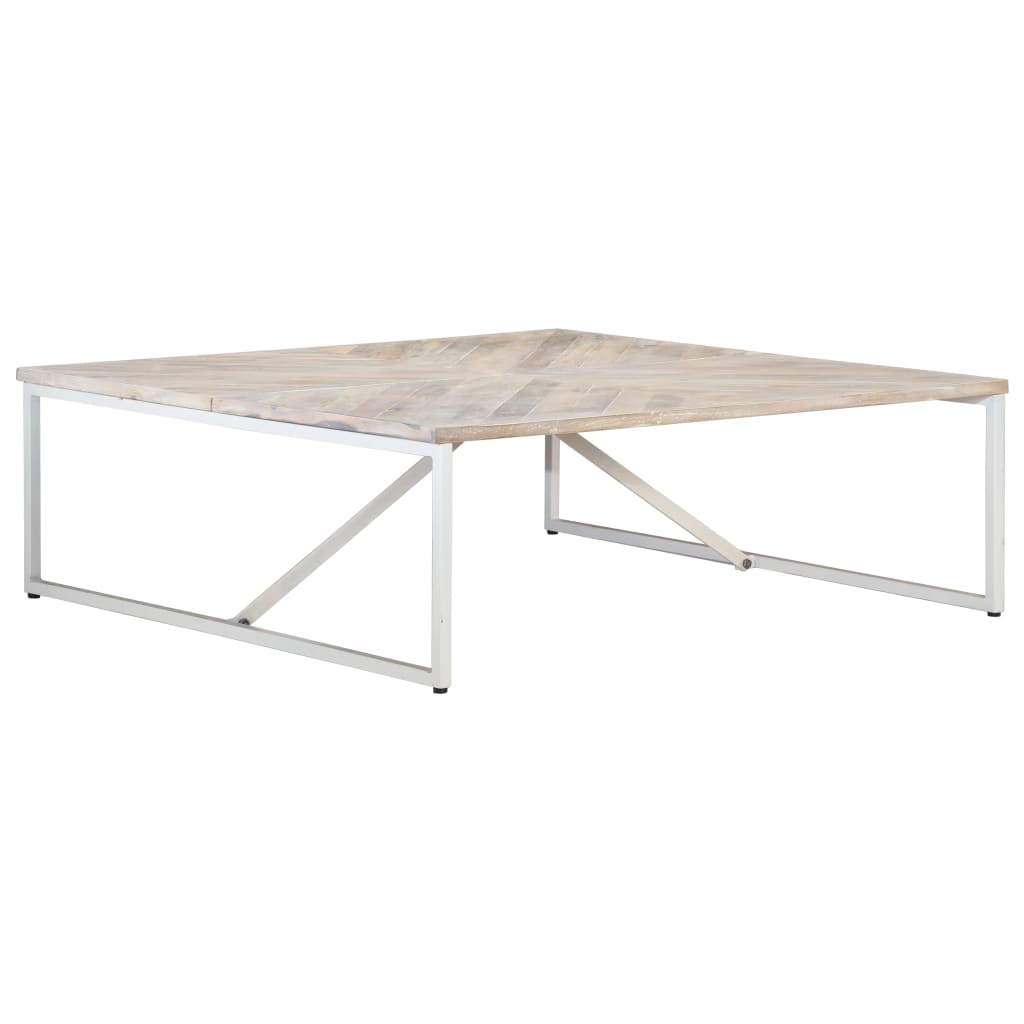 Salongbord 110x110x36 cm heltre mango