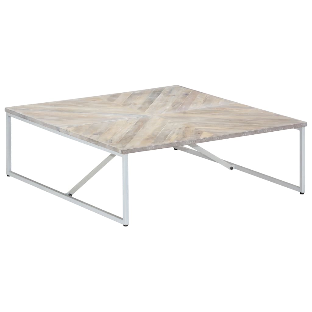 Salongbord 110x110x36 cm heltre mango