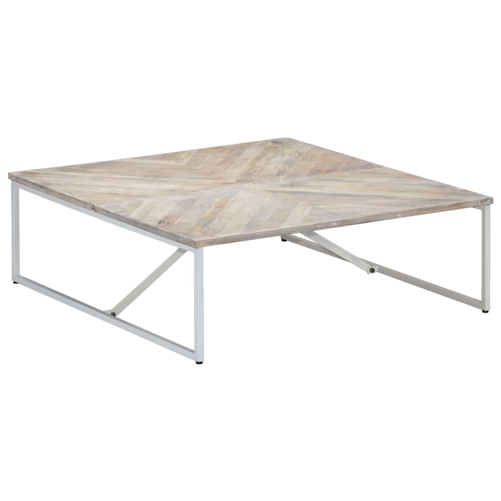Salongbord 110x110x36 cm heltre mango