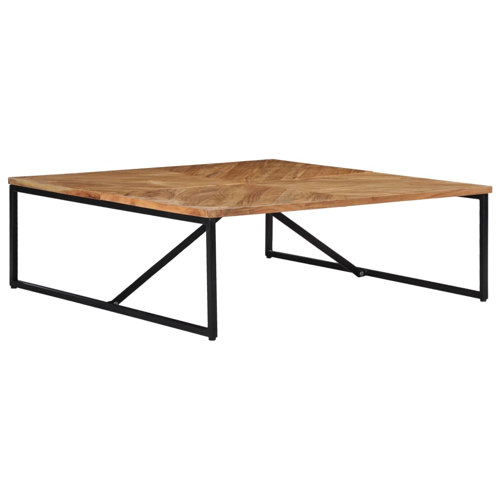Salongbord 110x110x36 cm heltre akasie