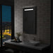 LED-veggspeil til bad 60x100 cm vidaXL