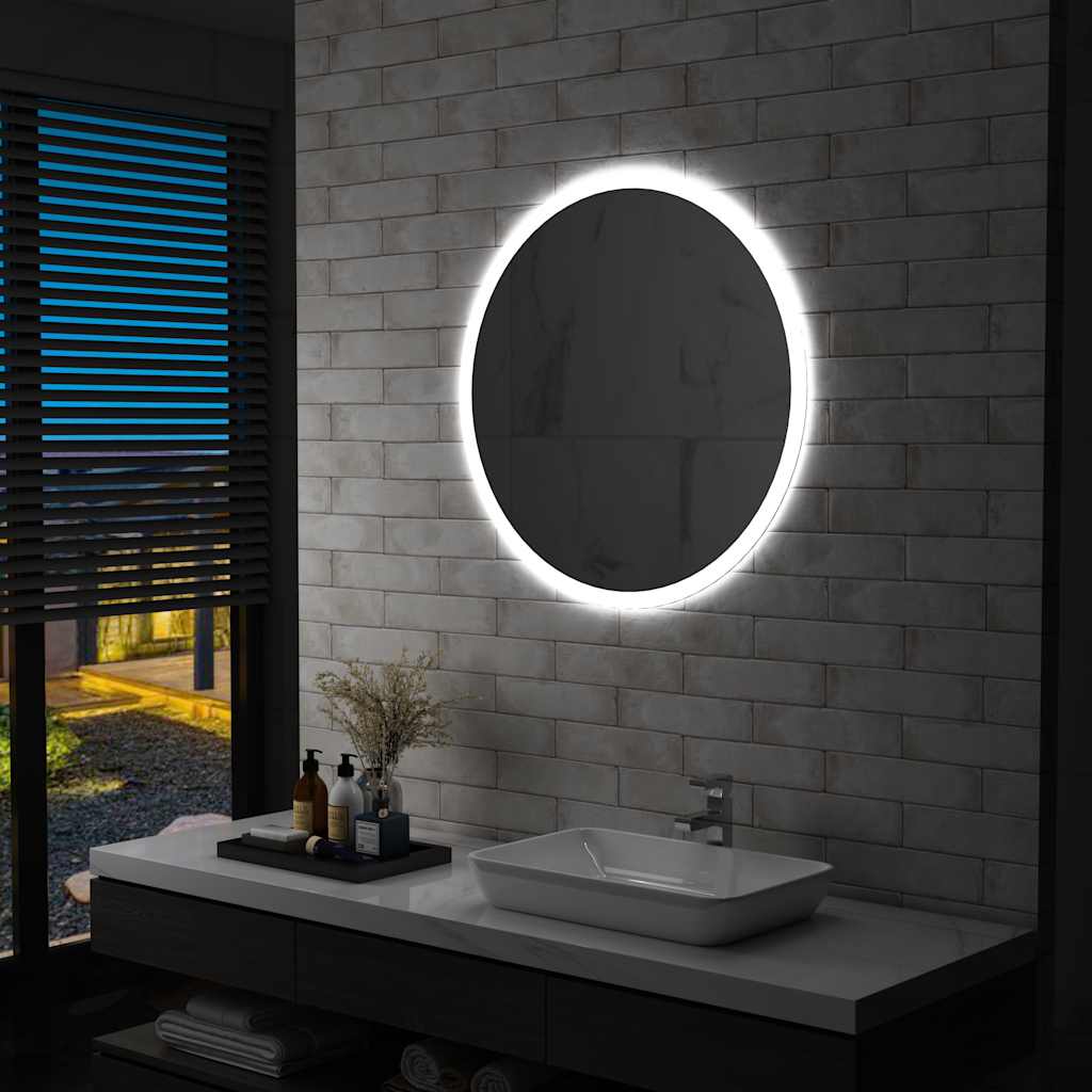 LED-speil til bad 80 cm vidaXL