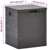 Putekasse 90 L brun
