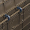 Putekasse 280 L brun
