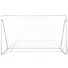 Fotballmål stål 2 stk 240x90x150 cm