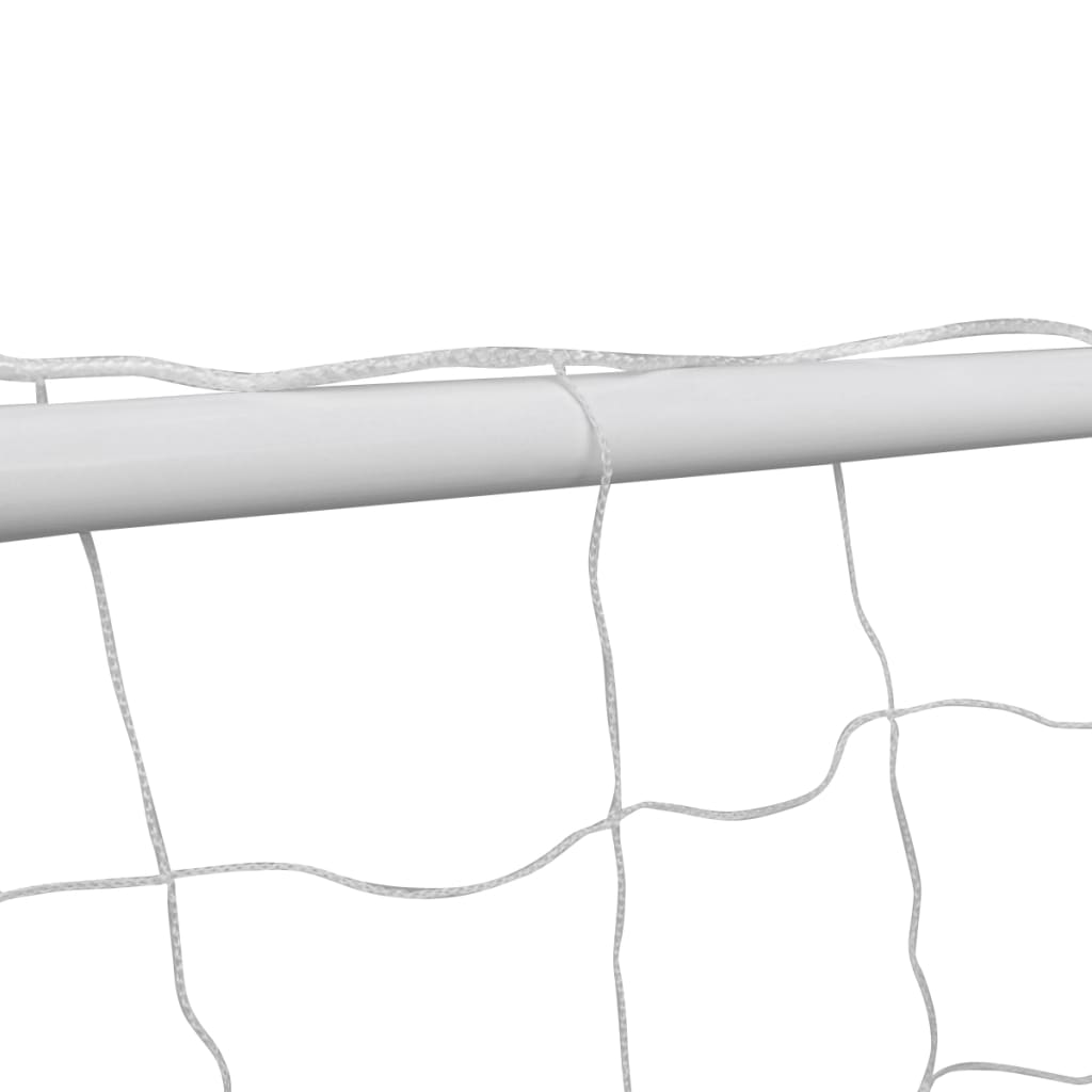 Fotballmål stål 2 stk 240x90x150 cm