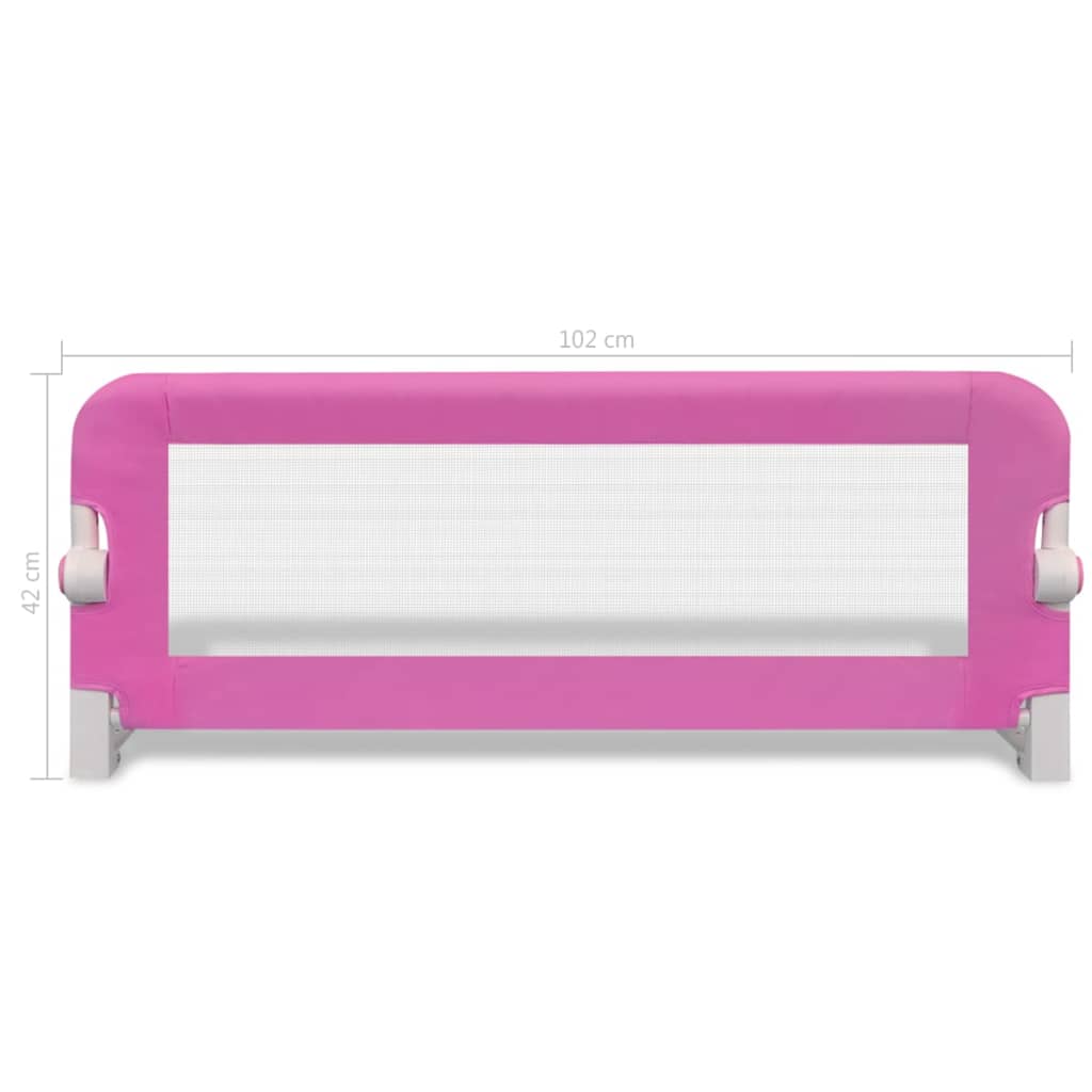 Sengehester småbarn 2 stk rosa 102x42 cm