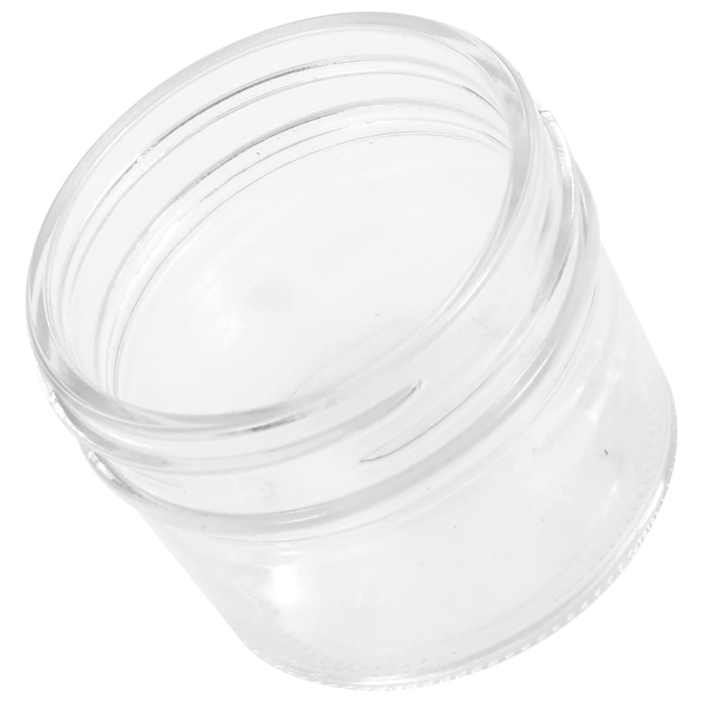 Syltetøyglass med sølve lokk 24 stk 110 ml