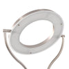 Stående lampe 18 W sølv 180 cm dimbar