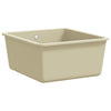 Kjøkkenvask enkel kum granitt beige