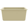 Kjøkkenvask enkel kum granitt beige
