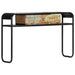 Konsollbord 118x30x75 cm gjenvunnet heltre vidaXL