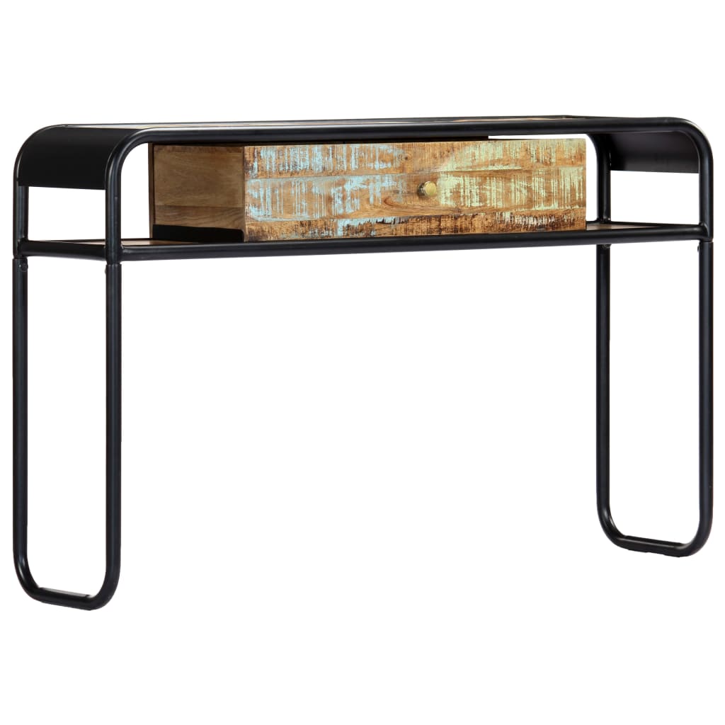 Konsollbord 118x30x75 cm gjenvunnet heltre vidaXL