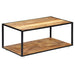 Salongbord 90x50x40 cm gjenvunnet heltre