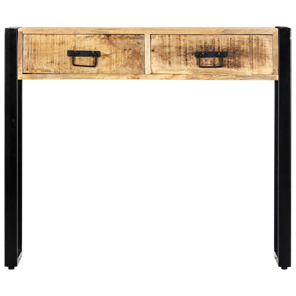 Konsollbord 90x30x75 cm heltre mango