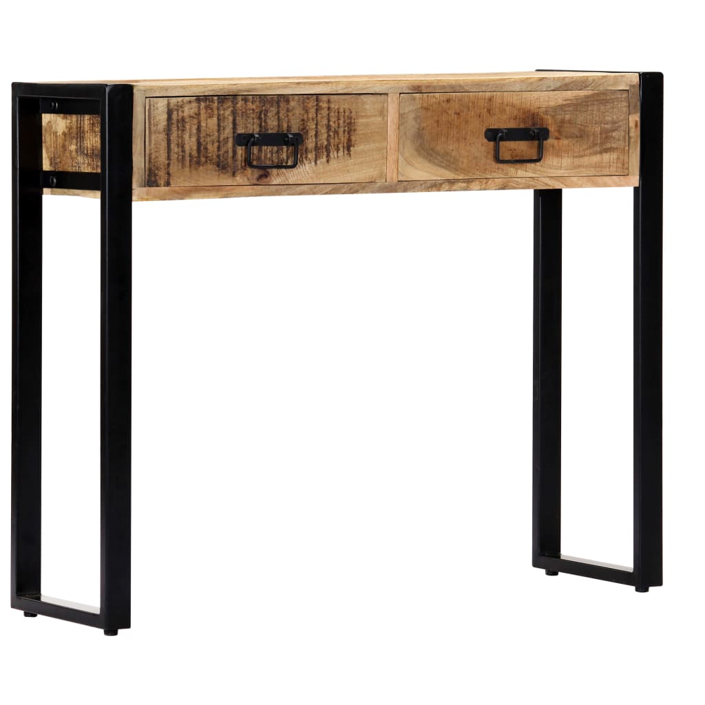 Konsollbord 90x30x75 cm heltre mango