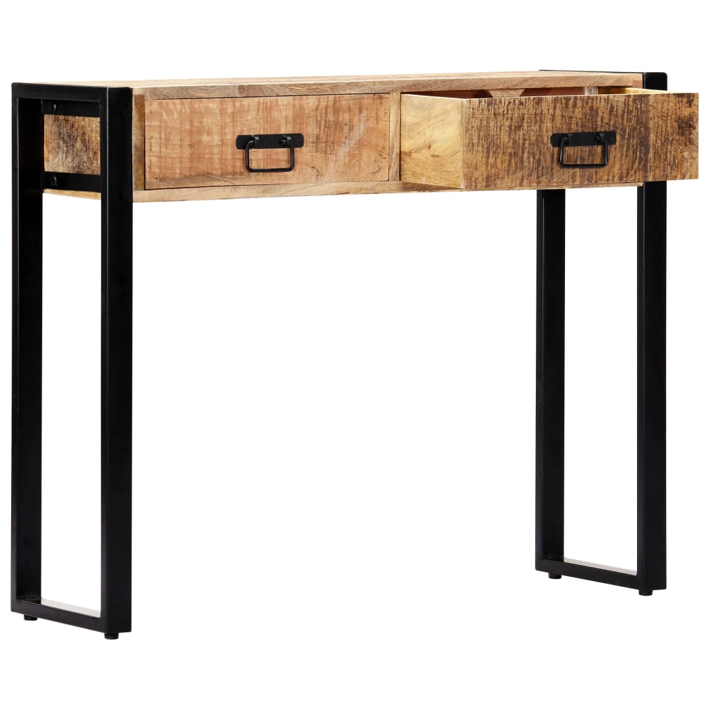 Konsollbord 90x30x75 cm heltre mango