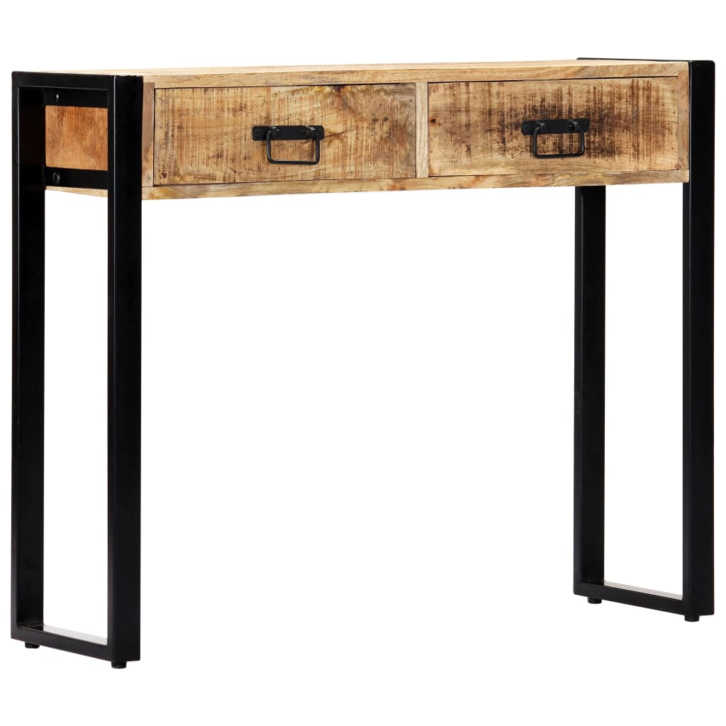 Konsollbord 90x30x75 cm heltre mango
