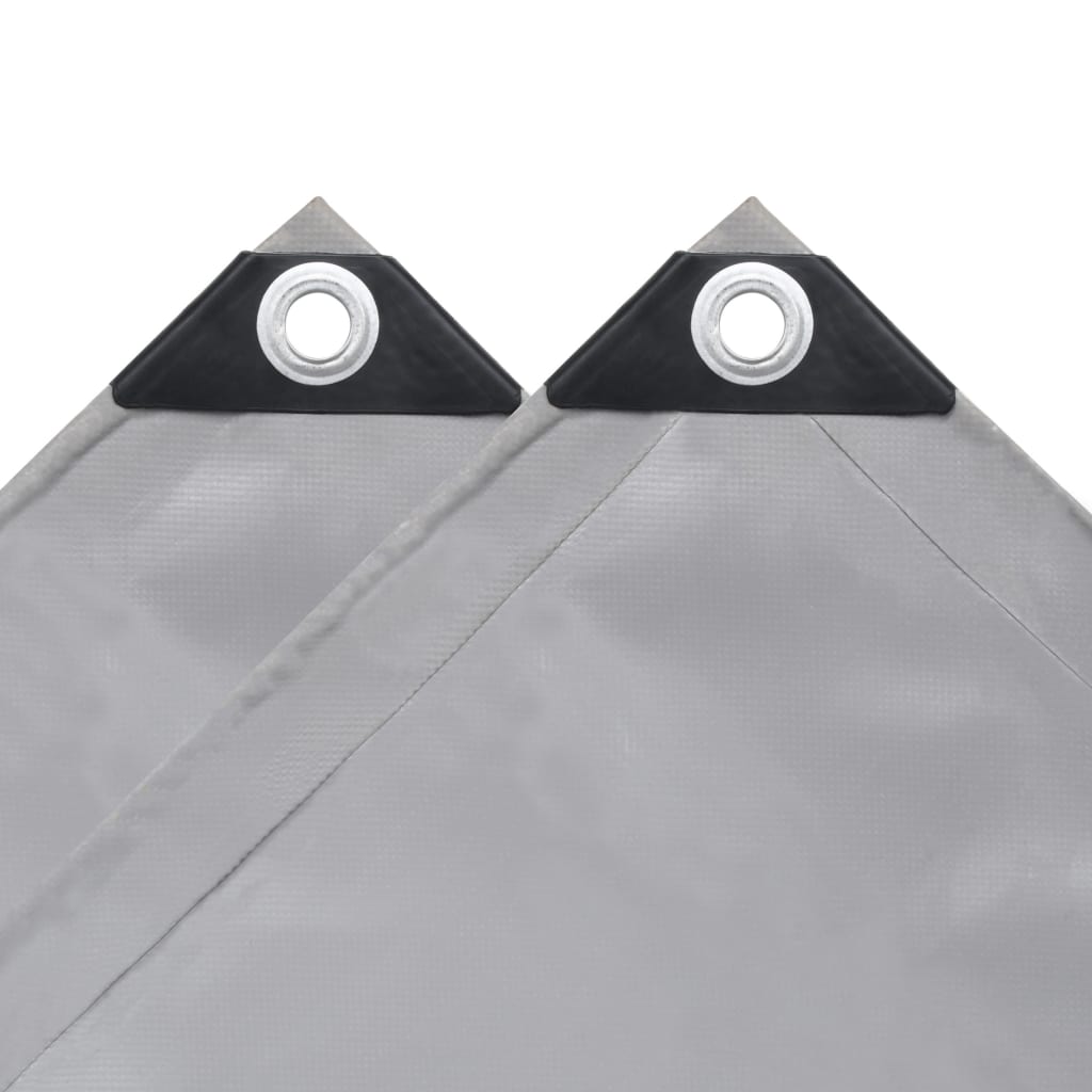 Presenning 650 g/m² 1,5x6 m grå