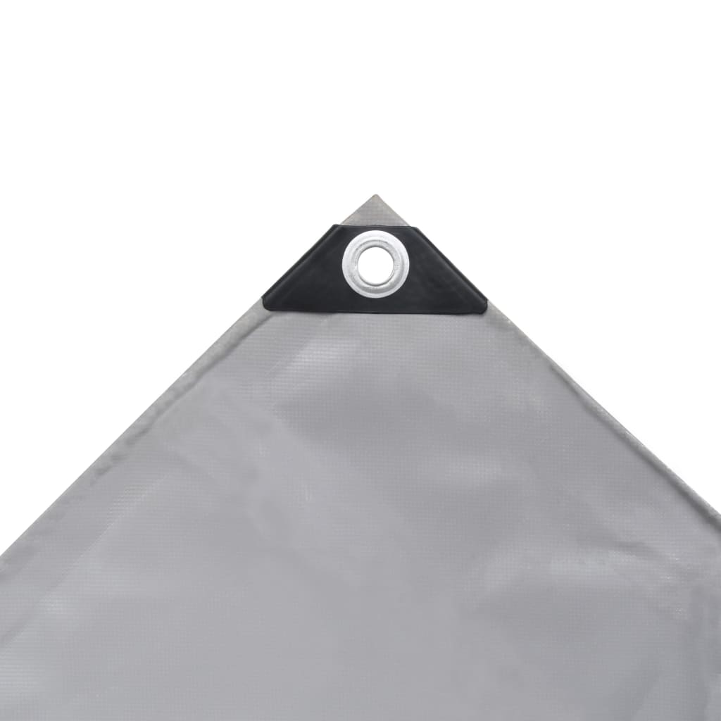 Presenning 650 g/m² grå 2,5x3,5 m