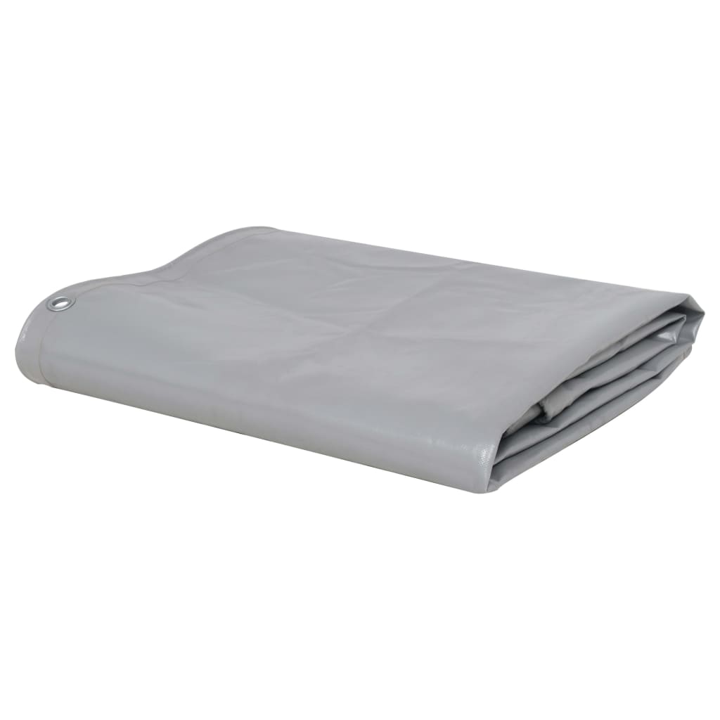 Presenning 650 g/m² grå 3,5x5 m