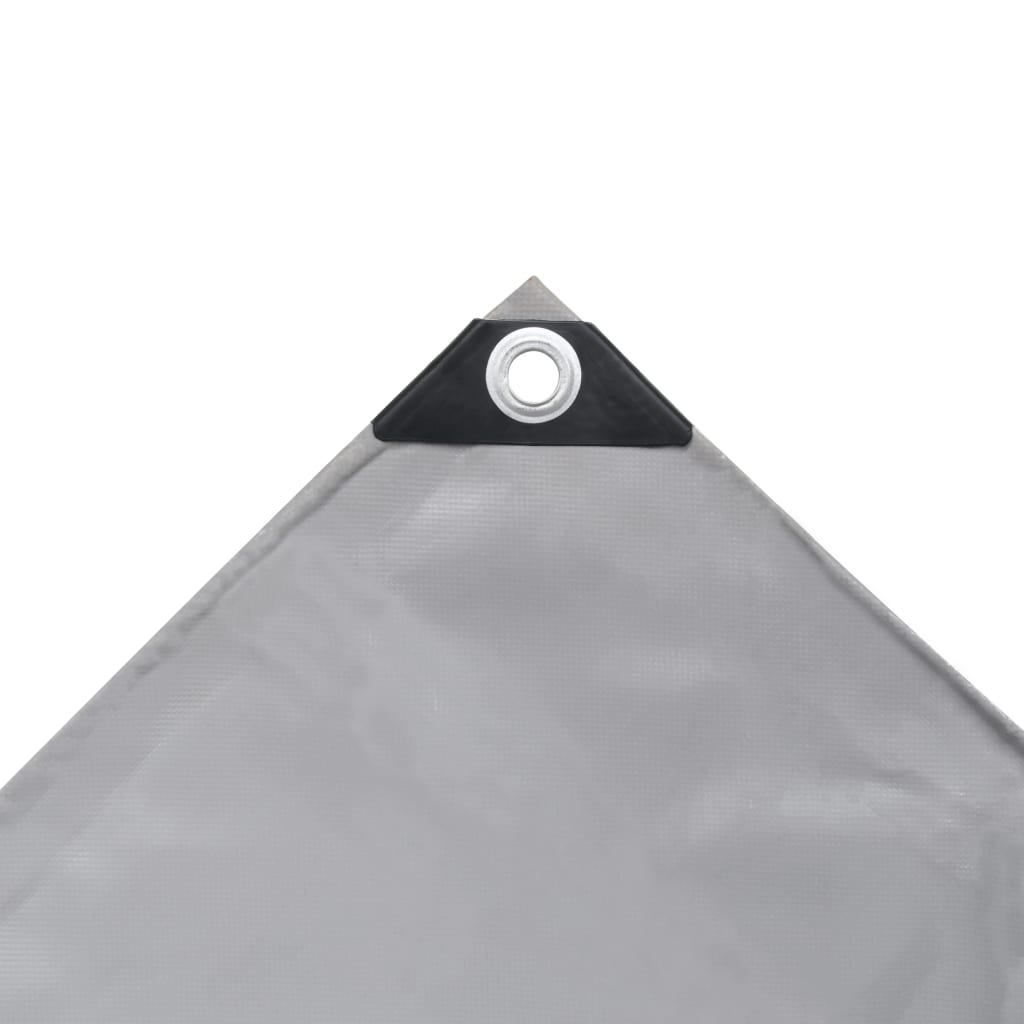 Presenning 650 g/m² grå 3,5x5 m