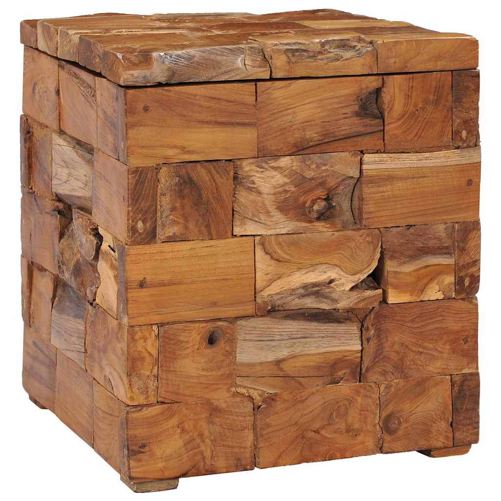 Oppbevaringskrakk heltre teak