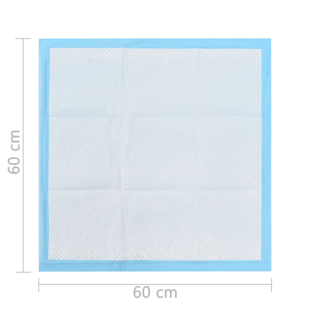 Dyretreningsmatter 200 stk 60x60 cm ikke-vevet stoff