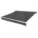 Foldbar markise motorisert 600 cm antrasitt