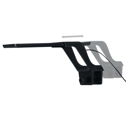 Akvarium LED-lys med klemme 25-45 cm blå og hvit vidaXL