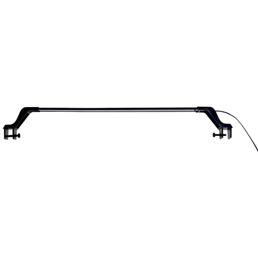 Akvarium LED-lys med klemmer 55-70 cm blå og hvit vidaXL