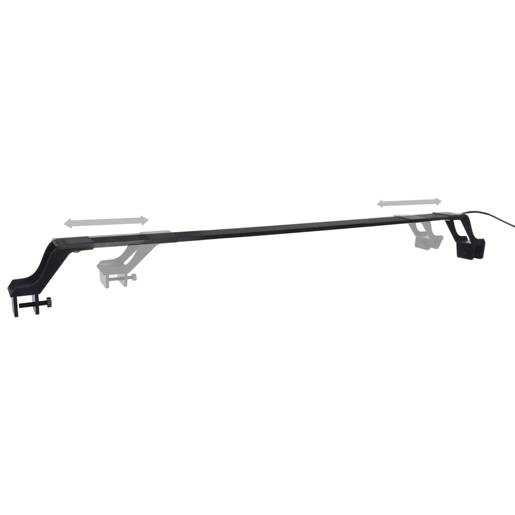 Akvarium LED-lys med klemmer 75-90 cm blå og hvit