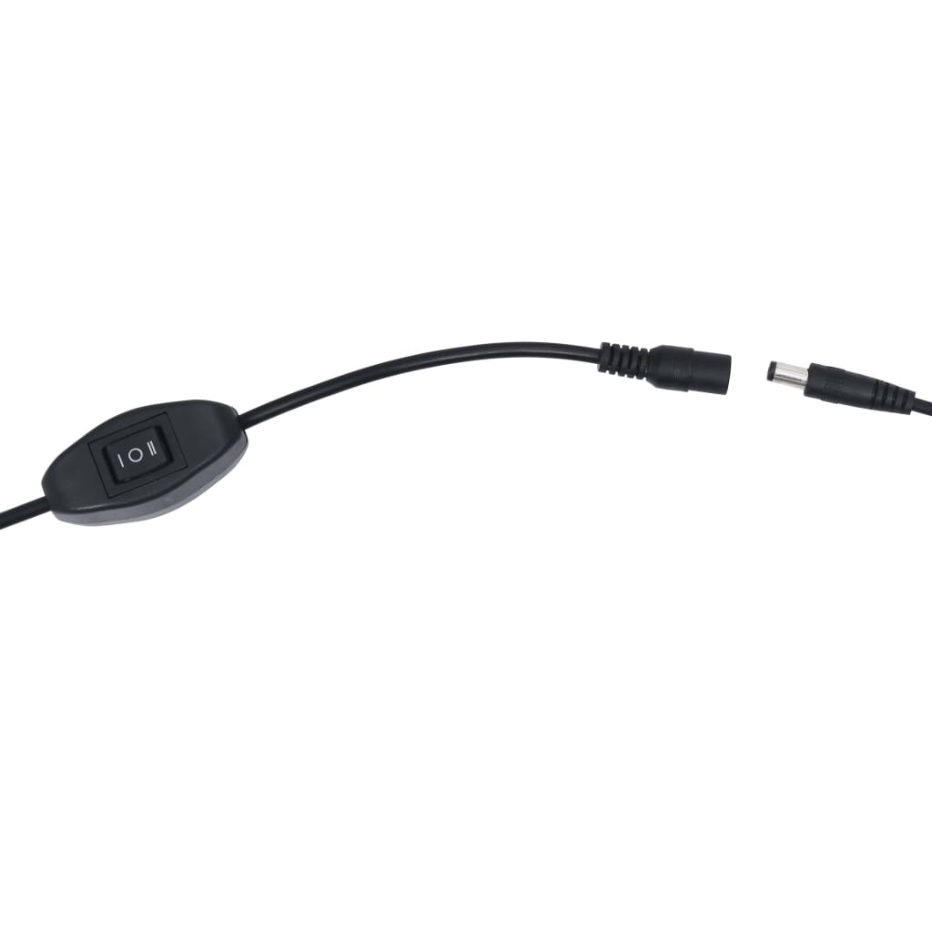Akvarium LED-lys med klemmer 75-90 cm blå og hvit