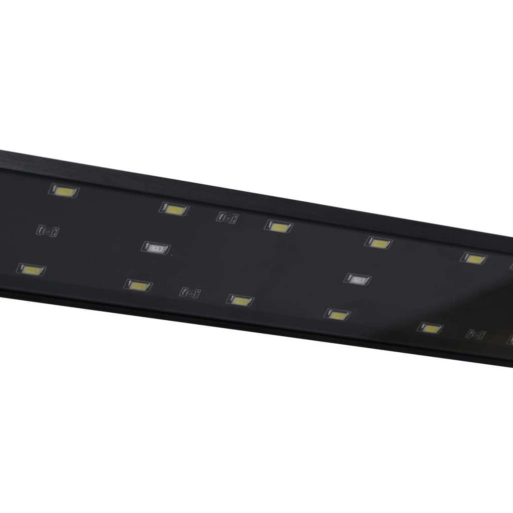 Akvarium LED-lys med klemmer 115-130 cm blå og hvit