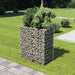 Gabion høybed galvanisert stål 90x50x100 cm