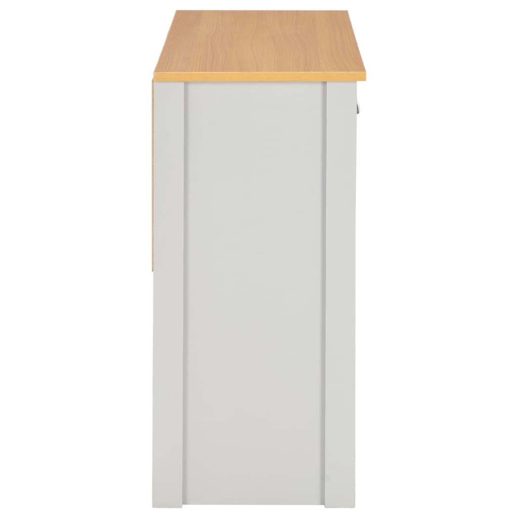Konsollbord grå 97x35x76 cm