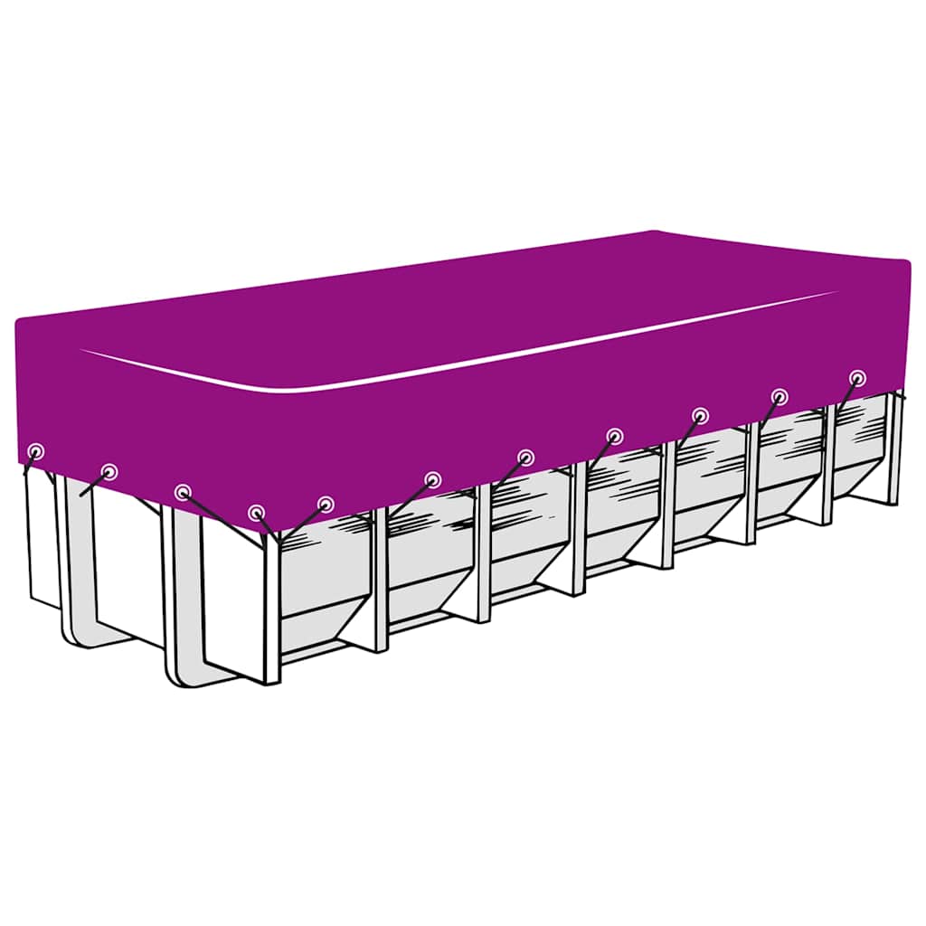 Containernett HDPE 3x6 m svart