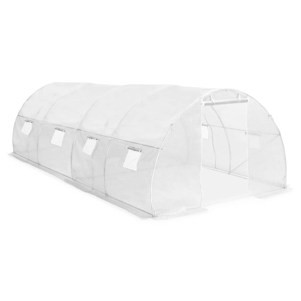 Drivhus 18m² 600x300x200 cm