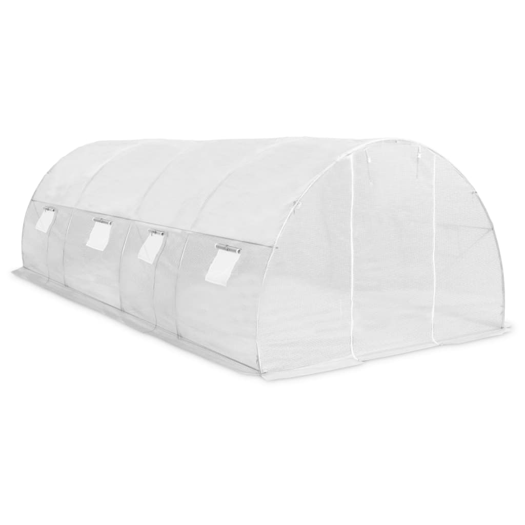 Drivhus 18m² 600x300x200 cm