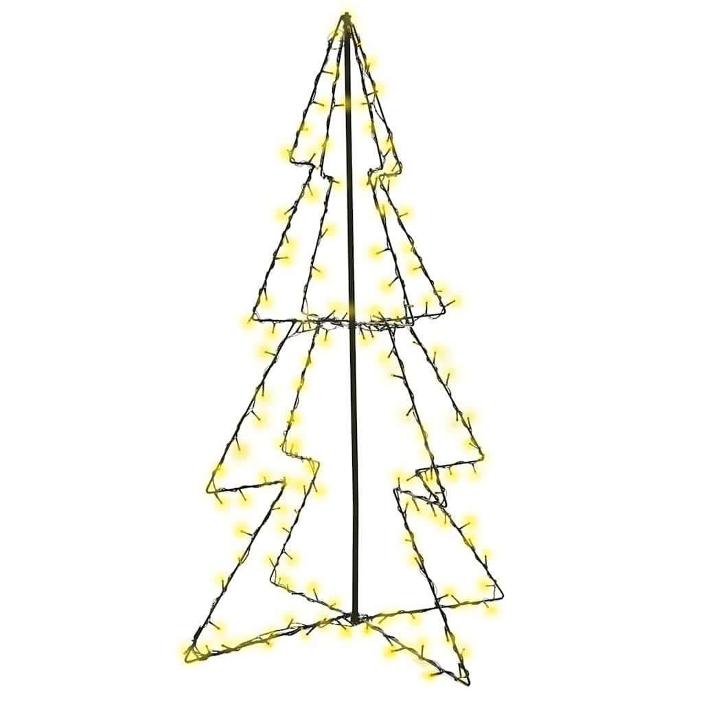 Juletrekjegle 160 LED innendørs og utendørs 78x120 cm