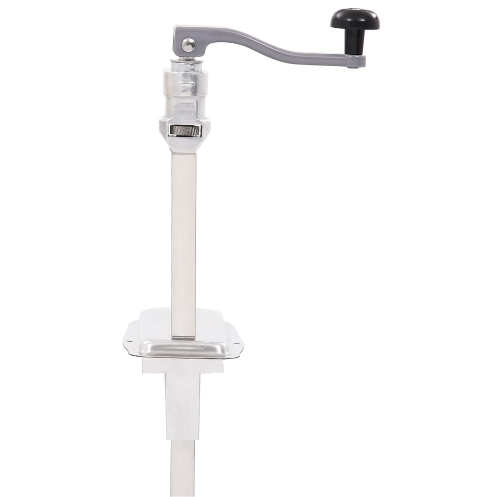 Boksåpner sølv 70 cm aluminium og rustfritt stål