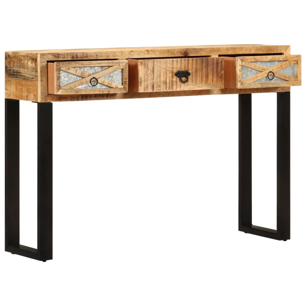 Konsollbord 110x30x76 cm heltre mango