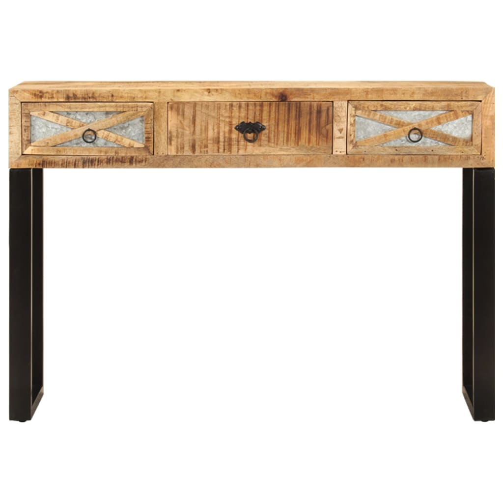 Konsollbord 110x30x76 cm heltre mango