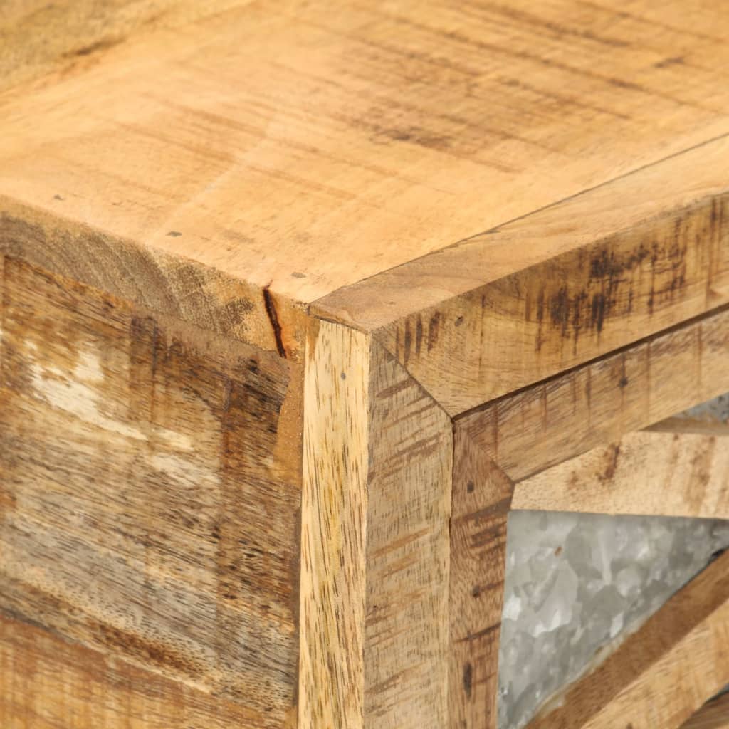 Konsollbord 110x30x76 cm heltre mango