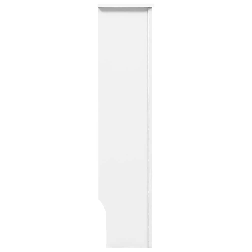 Radiatordeksel hvit 152x19x81,5 cm MDF vidaXL