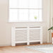 Radiatordeksel hvit 152x19x81,5 cm MDF vidaXL