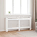 Radiatordeksel hvit 172x19x81,5 cm MDF vidaXL