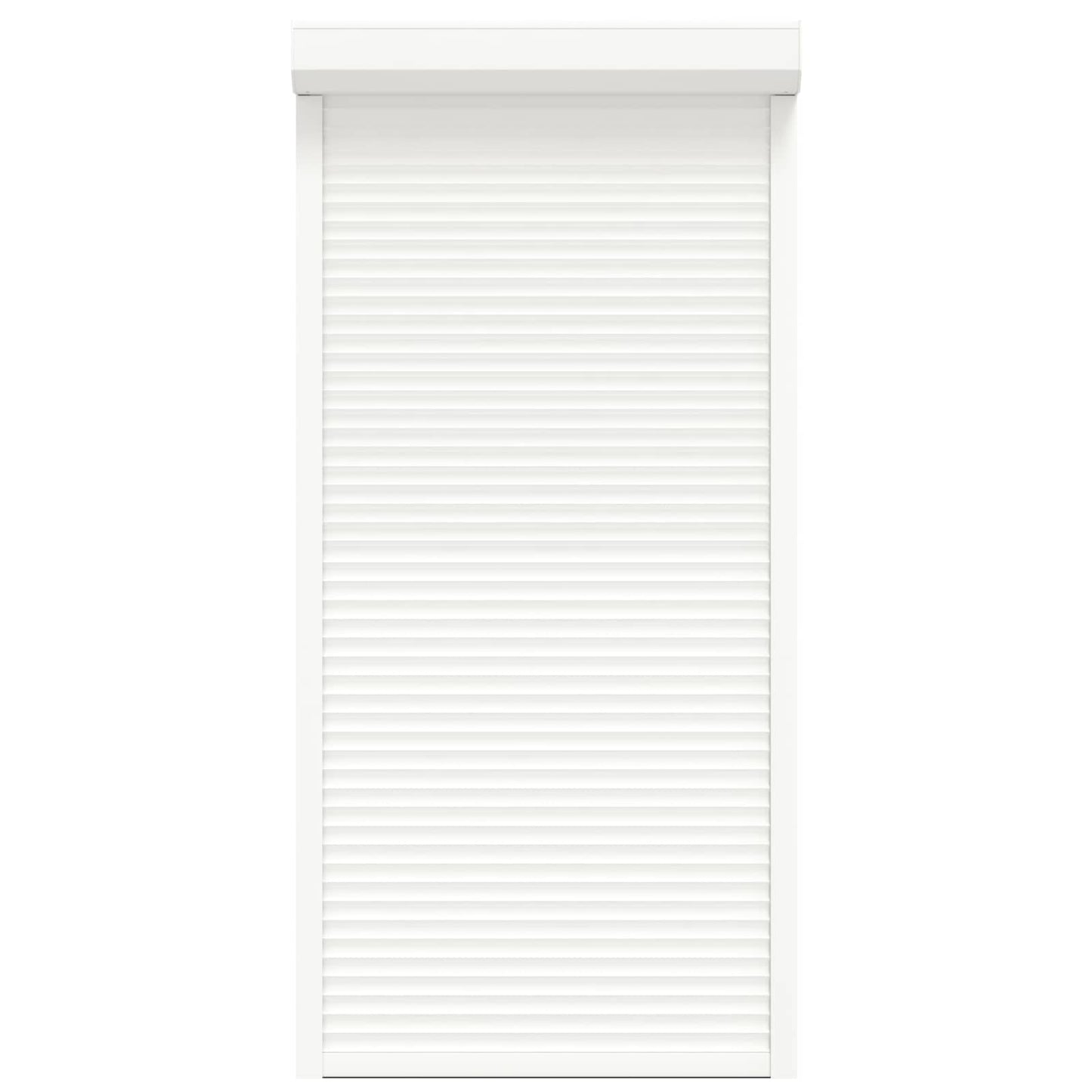 Rullegardin Hvit 100 x 210 cm Aluminium og Polyuretan