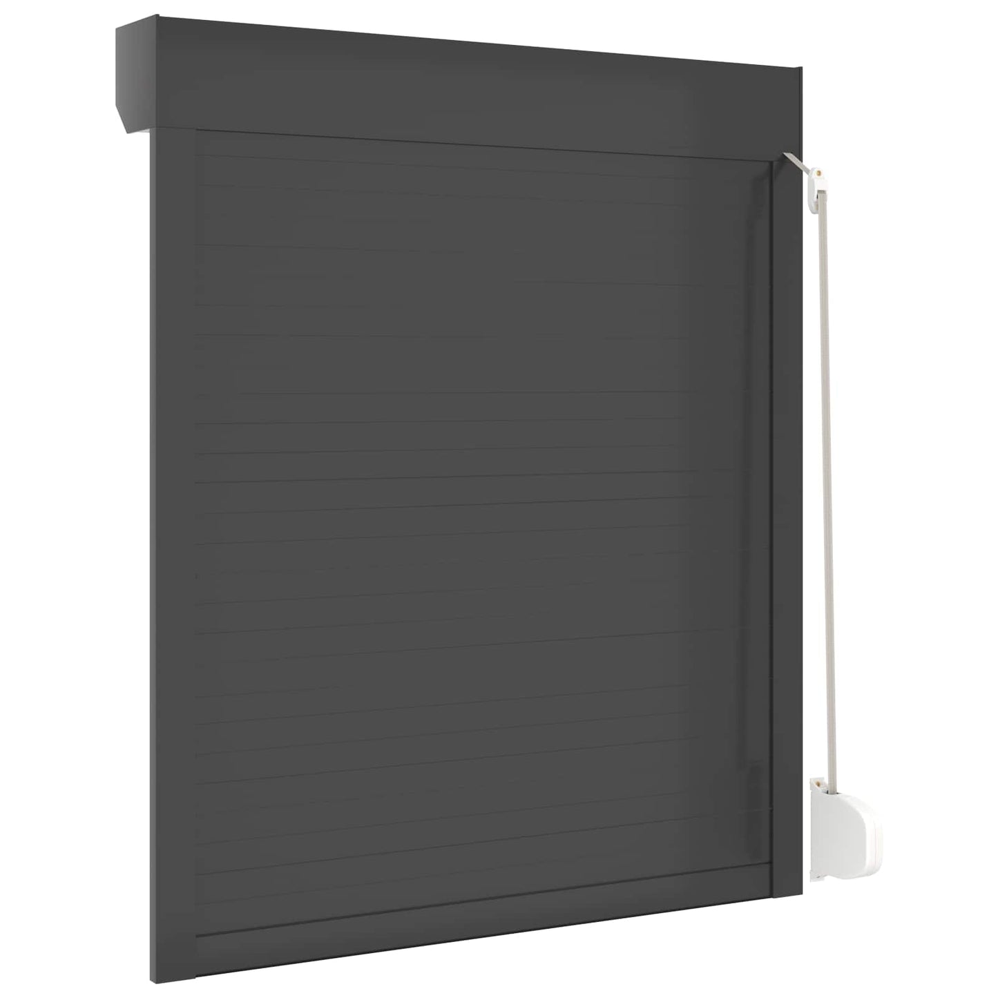Rullegardin Antrasitt 100 x 120 cm Aluminium og Polyuretan